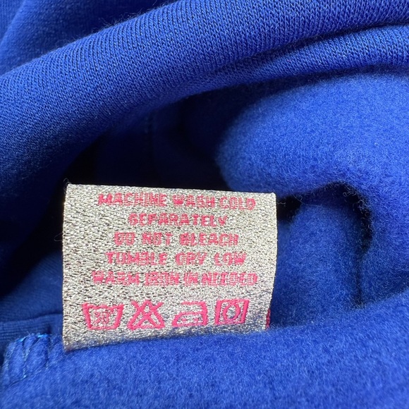 NWT Nike Blue White And Gray Tunic Sweatshirt Hoodie Size Medium - Picture 7 of 9